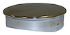 J5352268 Wheel Bearing Cap for 1974-1991 Jeep SJ, J-Series [Unpainted, Metal, Front] - image 1