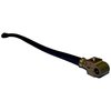 J5352701 Brake Hose for 1974-1975 Jeep J-Series, 19 in. Long [Black, Zinc, Metal, Rubber, Rear] - image 4