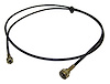 J5353092 Speedometer Cable for 1974-1979 Jeep SJ, J-Series w/ Automatic Transmission w/o Cruise Control [Black, Rubber, Steel] - image 1
