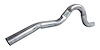 J5355987 Exhaust Tail Pipe, 1976-1981 Jeep CJ5, 1976-1981 Jeep CJ7 - image 1