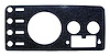 J5457117 Dash Overlay Panel for 1976-1986 Jeep Models - image 1