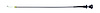 J5463656 Temperature Control Cable for 1976-1986 Jeep Models - image 1