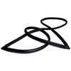 J5469603 Rear Glass Weatherstrip for 1963-1988 Jeep J-Series Trucks w/53.5 in. Wide Rear Glass - image 2