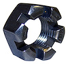 J8124818 Tie Rod End Nut for 1974-1991 Jeep SJ, J-Series [Unpainted, Steel] - image 1