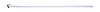 J8134246 Power Window Flex Rack for 1982-1990 Jeep SJ, J-Series, Front or Rear, Includes Metal Plate and Stud - image 1