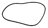 JY013541 Accessory Drive Belt for 1981-1986 Jeep Models [4.2L Engines] - image 1