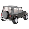 Grey Denim Replacement Soft Top for 1988-1995 Jeep Wrangler YJ - image 1