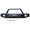 Heavy Duty Trail Guard Front Bumper for 2007-2017 Jeep Wrangler - image 1