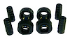 RT21028 Poly Spacer Lift Kit (1.75 inches) for 1997-2006 Jeep TJ Wrangler; Allows for the use of 31" x 10.50" Tires - image 1