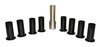 RT25005 Door Hinge Delrin Bushing Kit for 2007-2018 Jeep JK Wrangler w/ 4 Doors (8 Bushings) - image 2