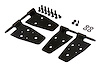 RT26003 Black Door Hinge Set for Jeep 1987-1995 YJ Wrangler w/ Half Doors & 1997-2006 TJ Wrangler; 4 Hinges