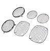 RT26027 Chrome Stone Guard Set for 1976-1983 Jeep CJ5, 1976-1986 Jeep CJ7, 1981-1985 Jeep Scrambler - image 1