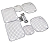 RT26033 Black Stone Guard Set for 1987-1995 Jeep Wrangler - image 1