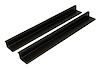RT26049 Entry Guard Set for 2007-2018 Jeep JK Wrangler w/ 2 Doors; Black Power Coated; Set of 2 - image 1