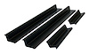 RT26050 Entry Guard Set for 2007-2018 Jeep JK Wrangler w/ 4 Doors; Black Power Coated; Set of 4 - image 1