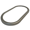 Brushed Silver Cup Holder Accent for 2007-2010 Jeep Wrangler - image 1