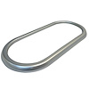 Brushed Silver Shifter Bezel Accent for 2007-2010 Jeep Wrangler - image 1