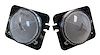 RT28028 Clear Side Marker Light Kit w/ Amber Bulbs for 2007-2018 Jeep JK Wrangler; Left and Right; DOT Compliant - image 1