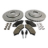 Performance Front Brake Kit for 2007-2017 Jeep Wrangler JK - image 1