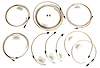 RT31053 Brake Line Kit 1997-2001 Jeep Cherokee XJ for 1997-2001 Jeep Cherokee XJ [Chrysler 8.25 in. Rear Axle] - image 1