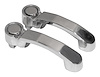 RT34003 2 Stainless Steel Door Handles for 07-18 Jeep JK Wrangler and  KK Liberty - image 1
