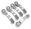 RT34006 Stainless Steel Door Handle Kit for 2007-2018 JK Wrangler (5 Handles, 4 Door, 1 Tailgate) - image 1