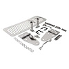 RT34013 Complete Hood Kit for 1978-1983 Jeep CJ5, 1978-1986 Jeep CJ7, 1981-1985 Jeep Scrambler, 1987-1995 Jeep Wrangler - image 1