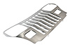 RT34044 Stainless Steel Grille Overlay for 1987-1995 Jeep YJ Wrangler - image 1