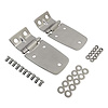 Stainless Steel Hood Hinges for 1997-2006 Jeep Wrangler - image 1
