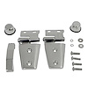 RT34076 Stainless Steel Hood Kit for 2007-2017 Jeep Wrangler, 2018 Jeep Wrangler JK Unlimited Sport - image 1