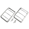 Stainless Tail Lamp Guard Set for 2007-2017 Jeep Wrangler JK - image 1