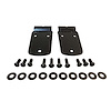 RT34091 Matte Black Powder Coated Hood Hinges for 1997-2003 Jeep TJ, 1998-2003 Jeep Wrangler, 2004-2006 Jeep Wrangler Sport - image 1