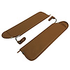 Spice Sun Visor Set for 2003-2006 Jeep Wrangler - image 1
