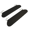 Gray Sun Visor Set for 1972-1986 Jeep CJ - image 1