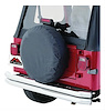 Black Denim 27" - 29" Tire Cover for Jeep Wrangler/CJ - image 1
