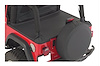 TN10215 Black Denim Tonneau Cover for 1987-1991 Jeep YJ Wrangler. Hardware Included - image 1