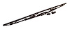 WB000024AB Wiper Blade for 1998-2010 Jeep Models - image 1