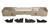 Underseat Cab Storage Bin for 2007-2013 Chevy Silverado/GMC Sierra Extended Cab Trucks - image 1
