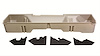 Underseat Cab Storage Bin for 2006-2007 Chevy Silverado/GMC Sierra Extended Cab Trucks - image 1