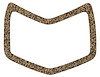 01A-13461 Tail Light Lens Gaskets, 1940 Ford Car - image 1
