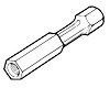 01A-13567 Trunk Handle Extension Nut, 1940 Ford Car - image 1