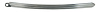 01A-16954/5 Small Front Hood Trim, 1940 Ford Deluxe - image 1