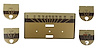 01A-17255-B Gauge Face Kit, 1940 Ford Deluxe - image 1
