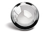 11A-1130-BM Baby Moon Hub Cap, 1940-48 Ford Car, 1940-56 Ford Pickup - image 1