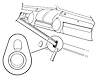 11A-7001730 Steering Tube Floor Seal, 1941-51 Ford Car, Ford Sedan Delivery, Station Wagon - image 1