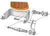 18-17766/7-S Splash Apron Hardware Kit, 1932 Ford Car, 1932-34 Ford Pickup - image 1