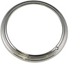 21A-13045 Headlight Rims (3-Rib Style), Late 1941-42 Ford Car, 1942-47 Ford Pickup - image 1
