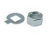 3104 Trunk & Rumble Lid Handle Nut & Washer, 1932-40 Ford Car - image 1