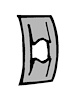 350786-S7 Headlight Rim Clips, 1940 Ford Deluxe - image 1