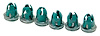375890-S Emblem Barrel Clips, 1948-Up Ford Car, Ford Pickup